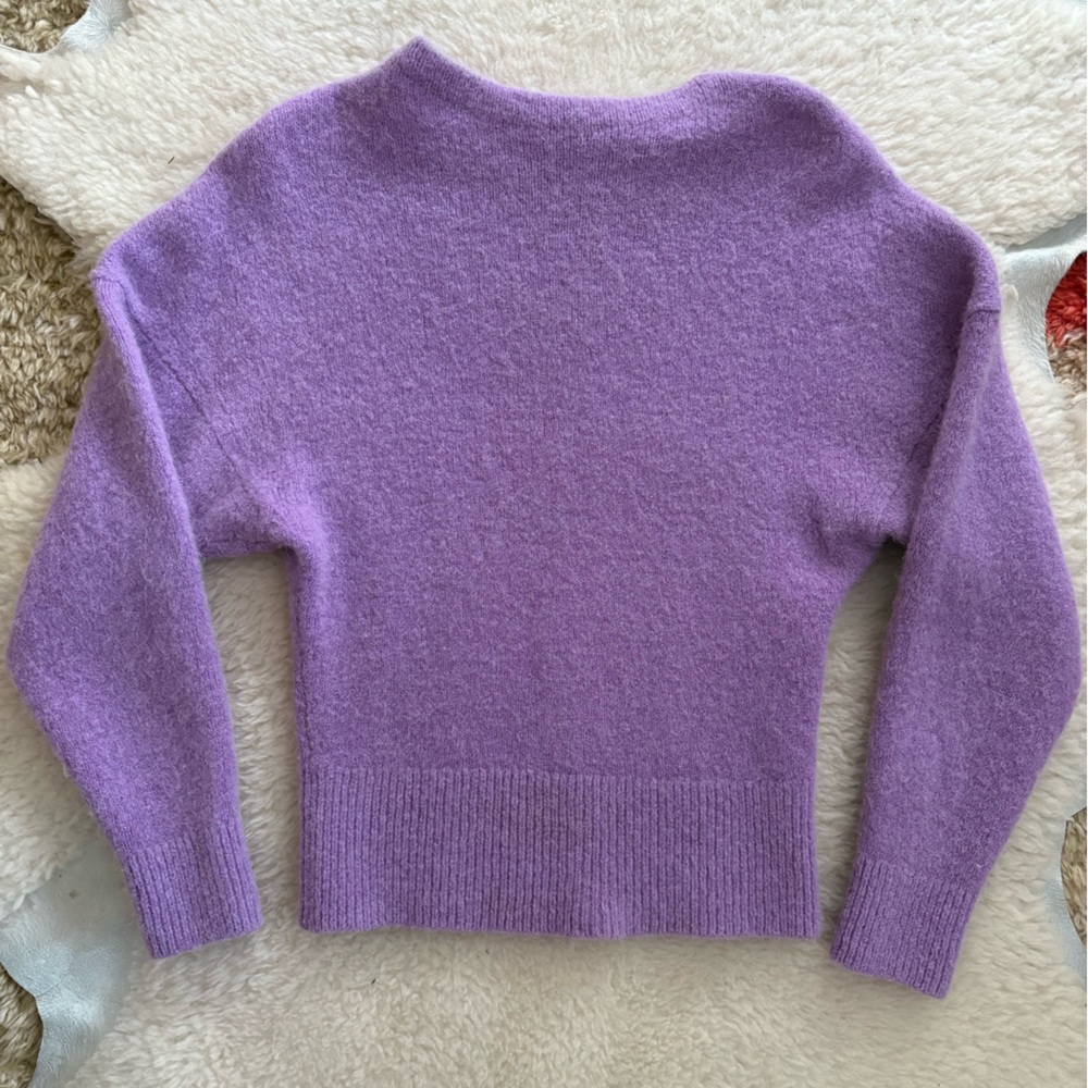 Isabel Marant Ready-to-Wear Lavender Boat Neck Sweater